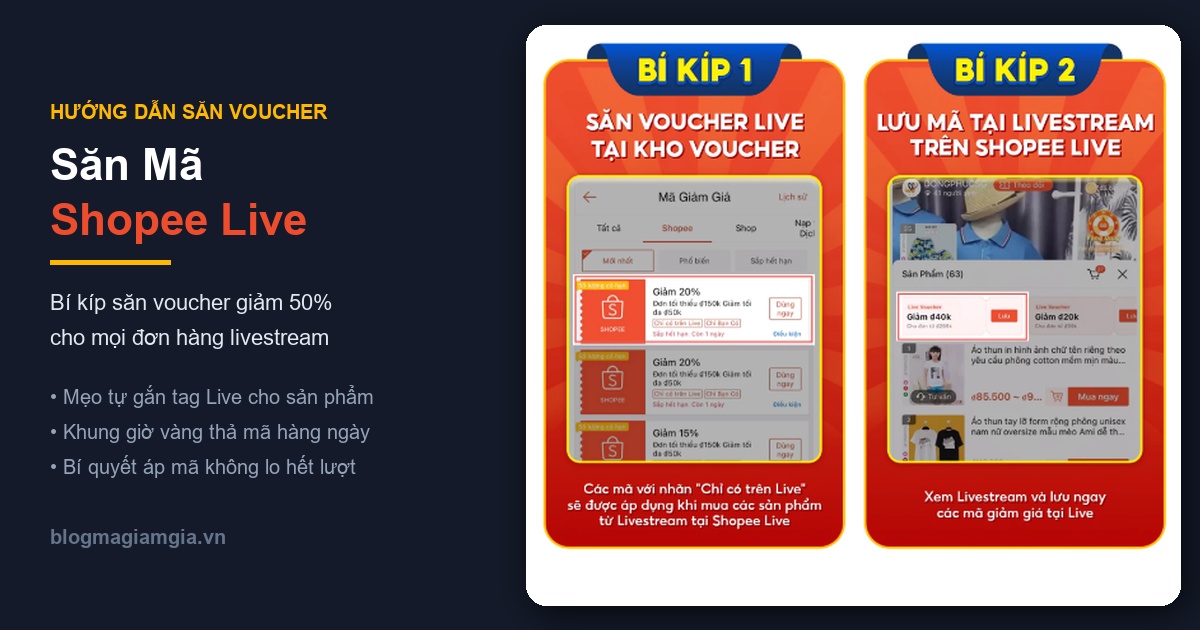 Săn Mã Shopee Live Hướng Dẫn Chi Tiết 2026